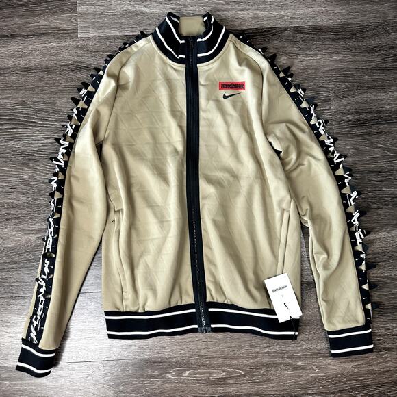 Nike x Acronym Therma Fit Knit Brown Jacket Men's Medium CU0469-247 NWT $300 - Picture 1 of 7